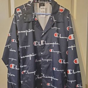Champion logo windbreaker